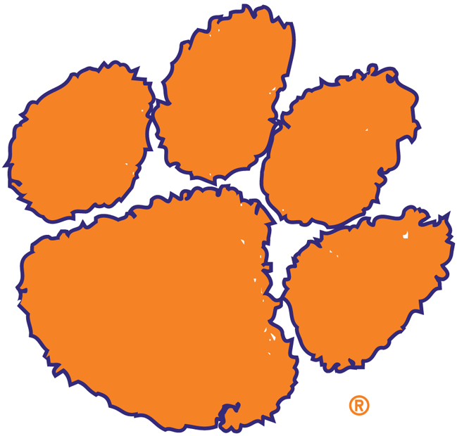 Clemson Tigers 1976-Pres Alternate Logo iron on transfers for clothing...
